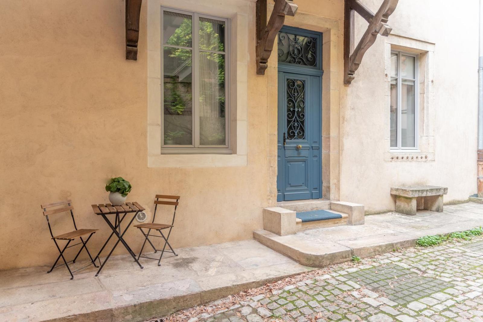 Ferienwohnung La Chouette D'Or Dijon Exterior foto