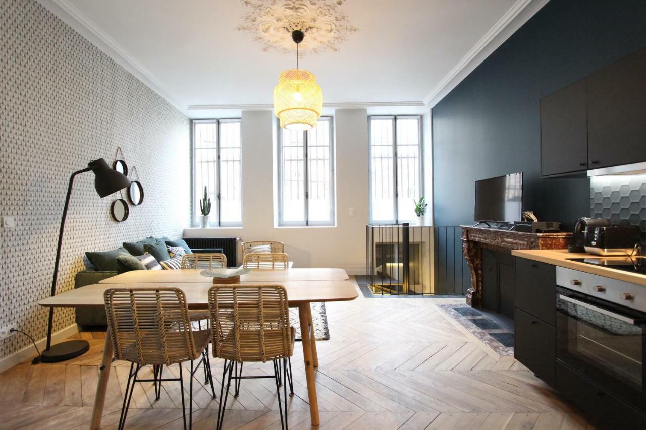 Ferienwohnung La Chouette D'Or Dijon Exterior foto